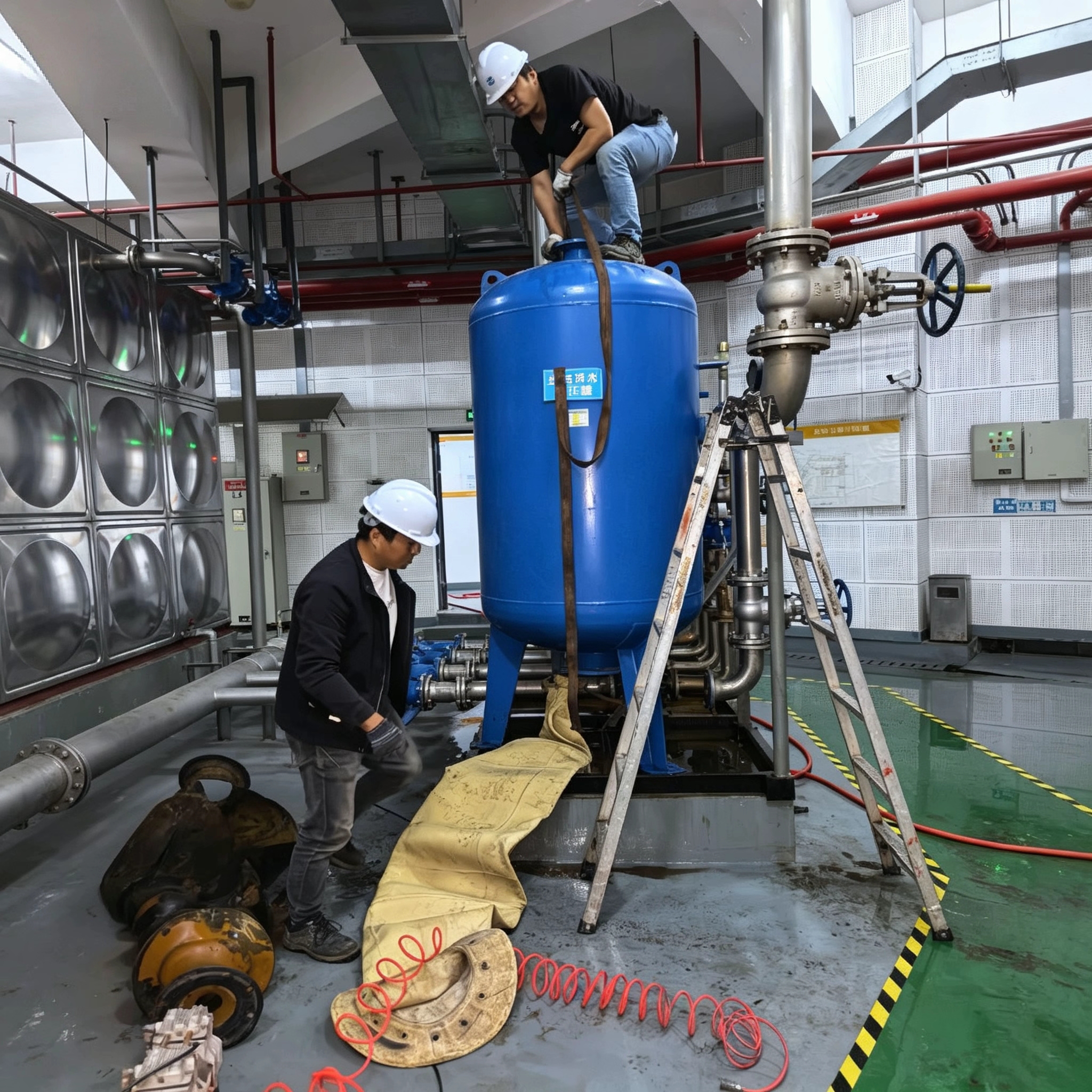 ����ˮ��ѹ���޸���ά��